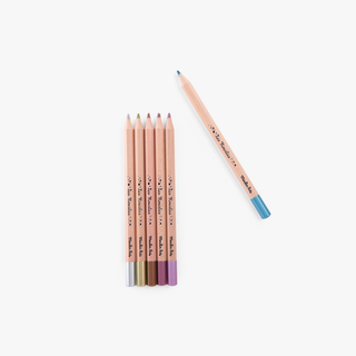 6 crayons métallisés