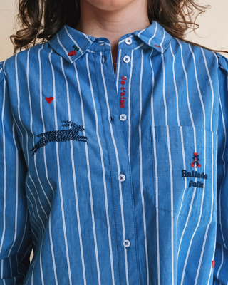 Chemise brodé