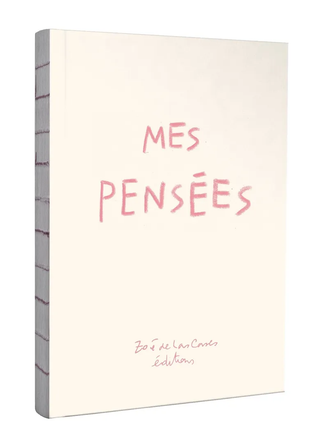 Carnet Mes pensées