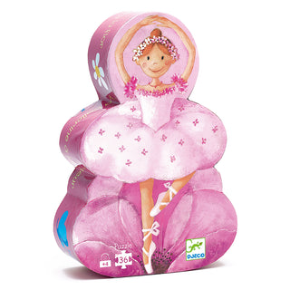Puzzle Ballerine à la fleur 36 pcs