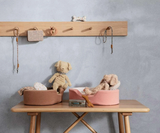 Chien peluche vintage