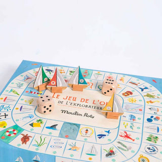Jeu de l'oie de l'explorateur