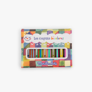 Set de crayon bicolores
