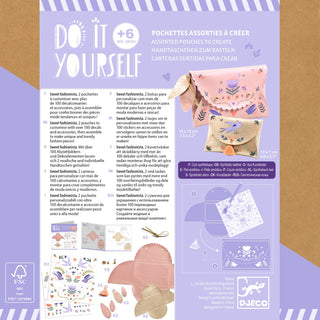 Kit créatif pochette Sweet fashionista