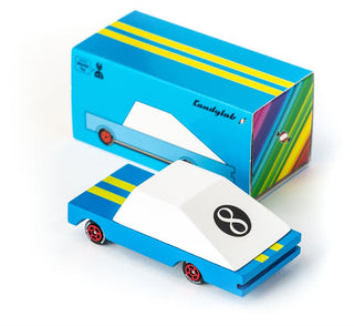 Voiture blue racer