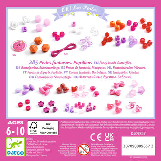 Foison de perles papillons