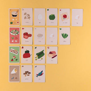 Jeu de carte À la cuisine