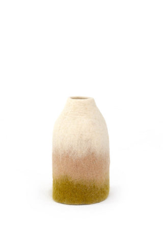 Cache vase cloche Fusion nude pistache