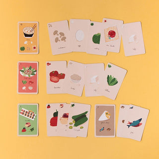 Jeu de carte À la cuisine