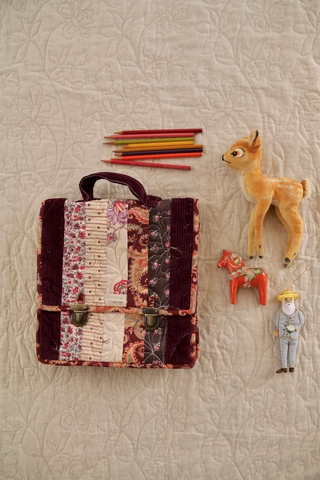 cartable matelassé patchwork