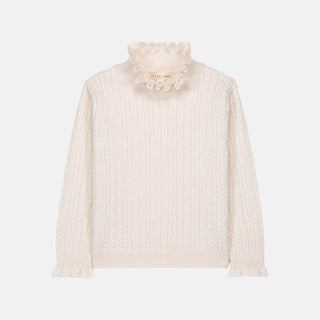 Pull Java cream enfant louise misha coton en herbe