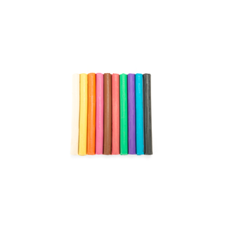 10 bâtonnets de pâte à modeler