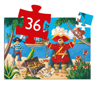 Puzzle Pirate et son trésor 36 pcs