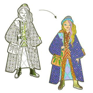 Coloriages mode Bowie & ses amies