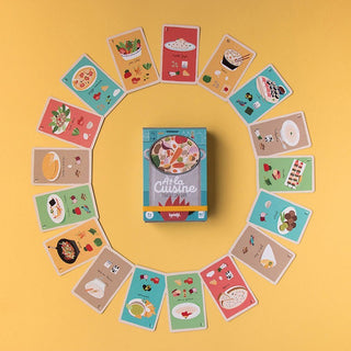 Jeu de carte À la cuisine