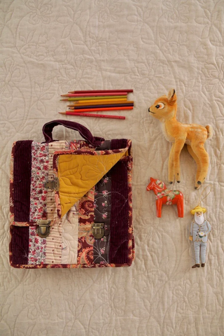 cartable matelassé patchwork