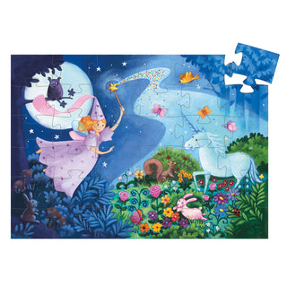 Puzzle  La fée et la licorne 36 pcs