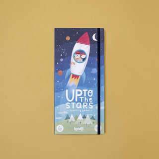 Fusée en bois Up to the stars