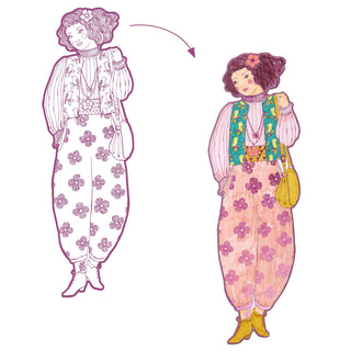 Coloriages mode Rosemary & ses amies