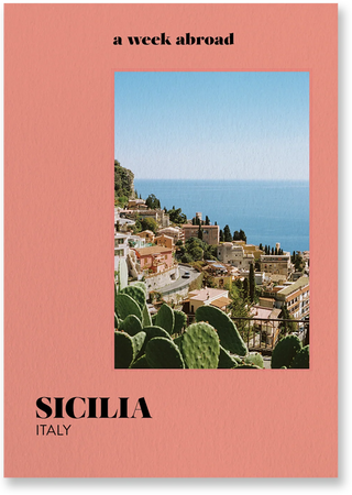 Sicilia A Week Abroad