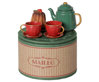Goûter de Noël, Souris - Rouge/Vert