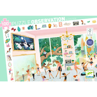 Puzzle d'observation L'école de danse 100 pcs