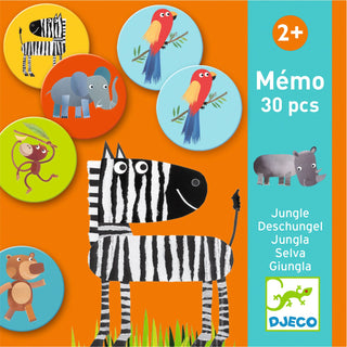 Jeu  mémo jungle