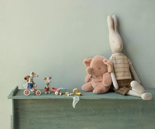 Peluche Elephant medium rose