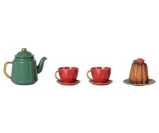 Goûter de Noël, Souris - Rouge/Vert