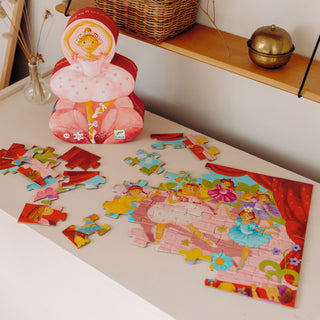 Puzzle Ballerine à la fleur 36 pcs