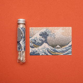 Tube micro-puzzle art The wave Hokusai