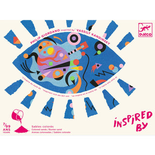 INSPIRED BY Abstraction, Atelier art sables colorés