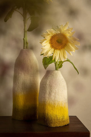 Cache vase cloche Fusion citron pistache