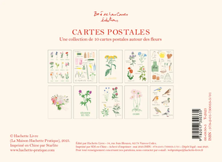 Set cartes postales Fleur, de Zoé de Las Cases