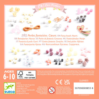 Foison de perles  coeurs
