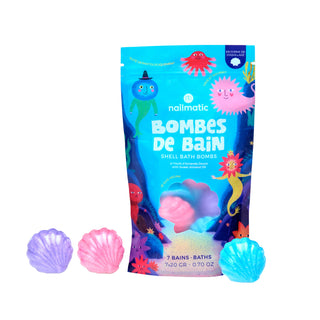 Boules de bain coquillage