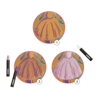 Atelier pastels  art  INSPIRED BY Ballerine