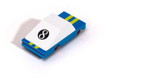 Voiture blue racer