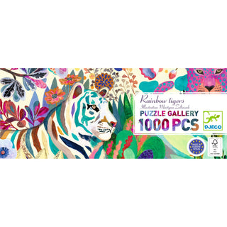 Puzzle Rainbow tigers 1000 pcs