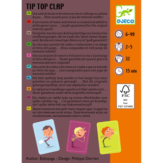 Jeu de carte Tip Tap Clap