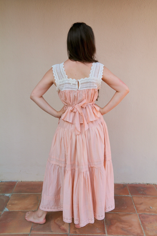 Jupon Anémone rose nude