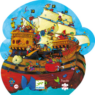 Puzzle Le bateau de Barberousse  54 pcs