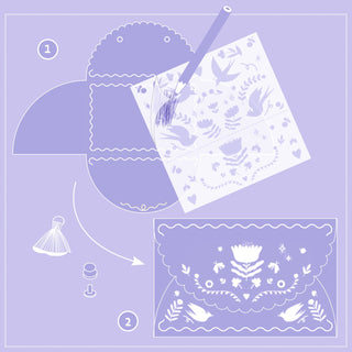 Kit créatif pochette Sweet fashionista