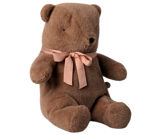 Peluche ours teddy bear medium marron clair
