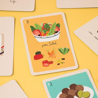 Jeu de carte À la cuisine