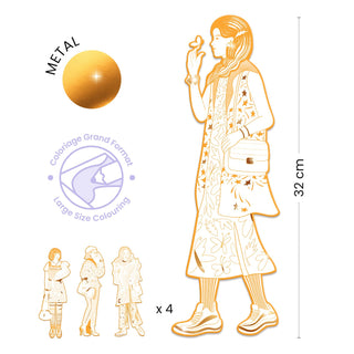Coloriages mode Scout & ses amies