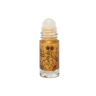 Gel corps pailleté doré