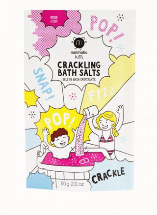 Sels de bain crépitants rose