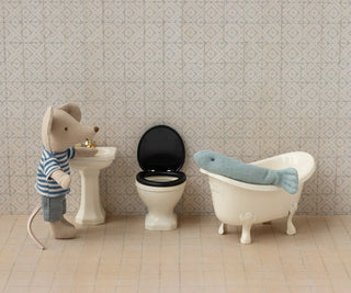 Toilette Maileg jouet miniature pour suitcasa chez Coton en Herbe
