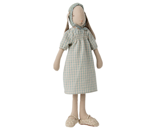 lapin peluche coton en herbe maileg